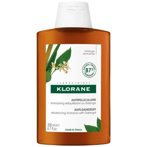 Klorane Galanga Rebalancing Shampoo Σαμπουάν Εξισορρόπησης Κατά της Λιπαρής Πιτυρίδας 200ml